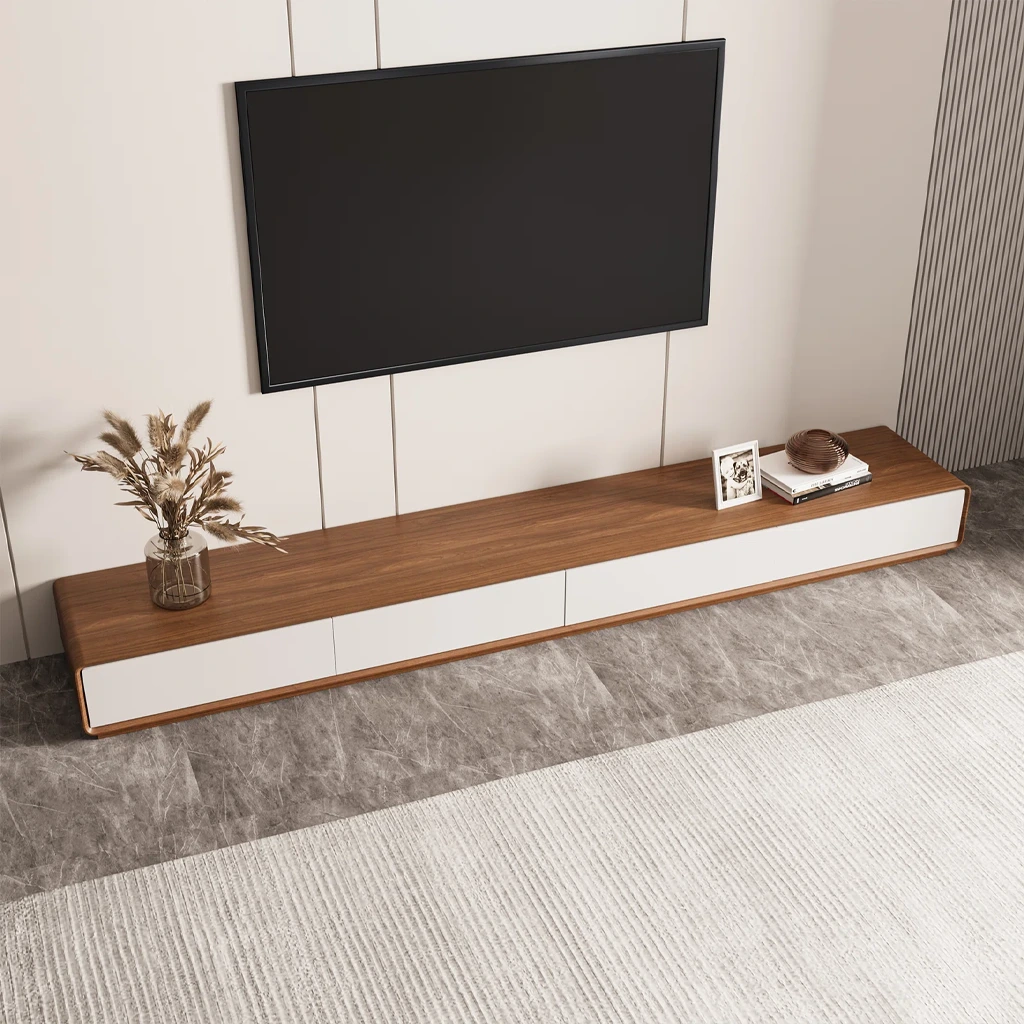 TV%20Unit%20-%20Natural%20Wood%20-%20Brown%20%26%20White