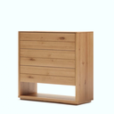Chest Of Drawer - 3 Drawers - Wood Natural Color 03.png