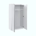 Wardrobe - Melamine Wood - White