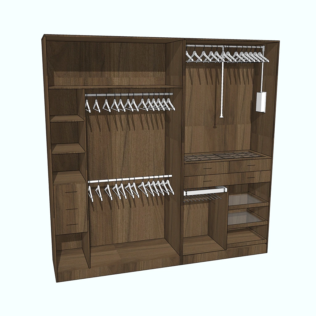 Dressing Room 3D Design Service