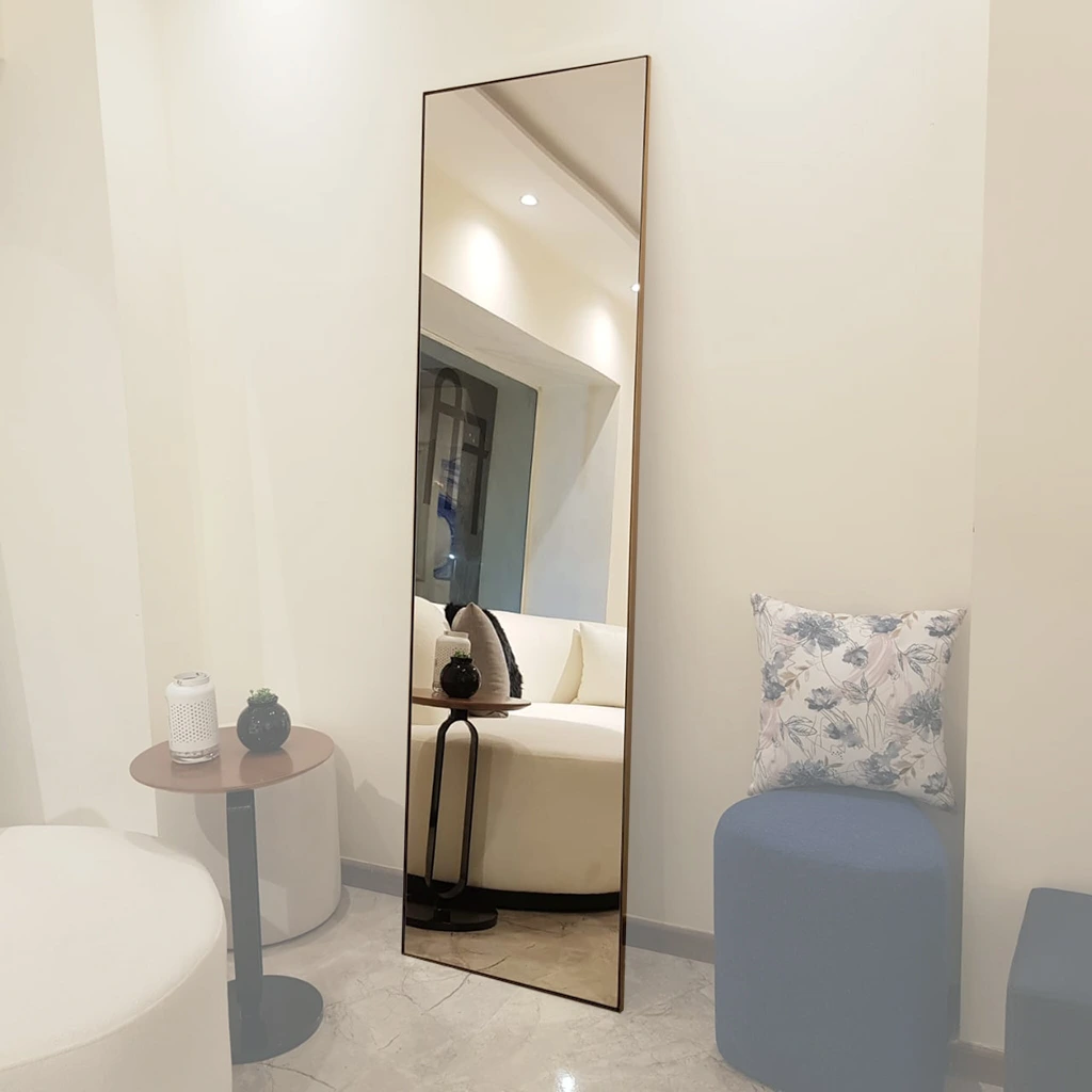 Mirror - Stainless Steel Frame - Gold (2).png