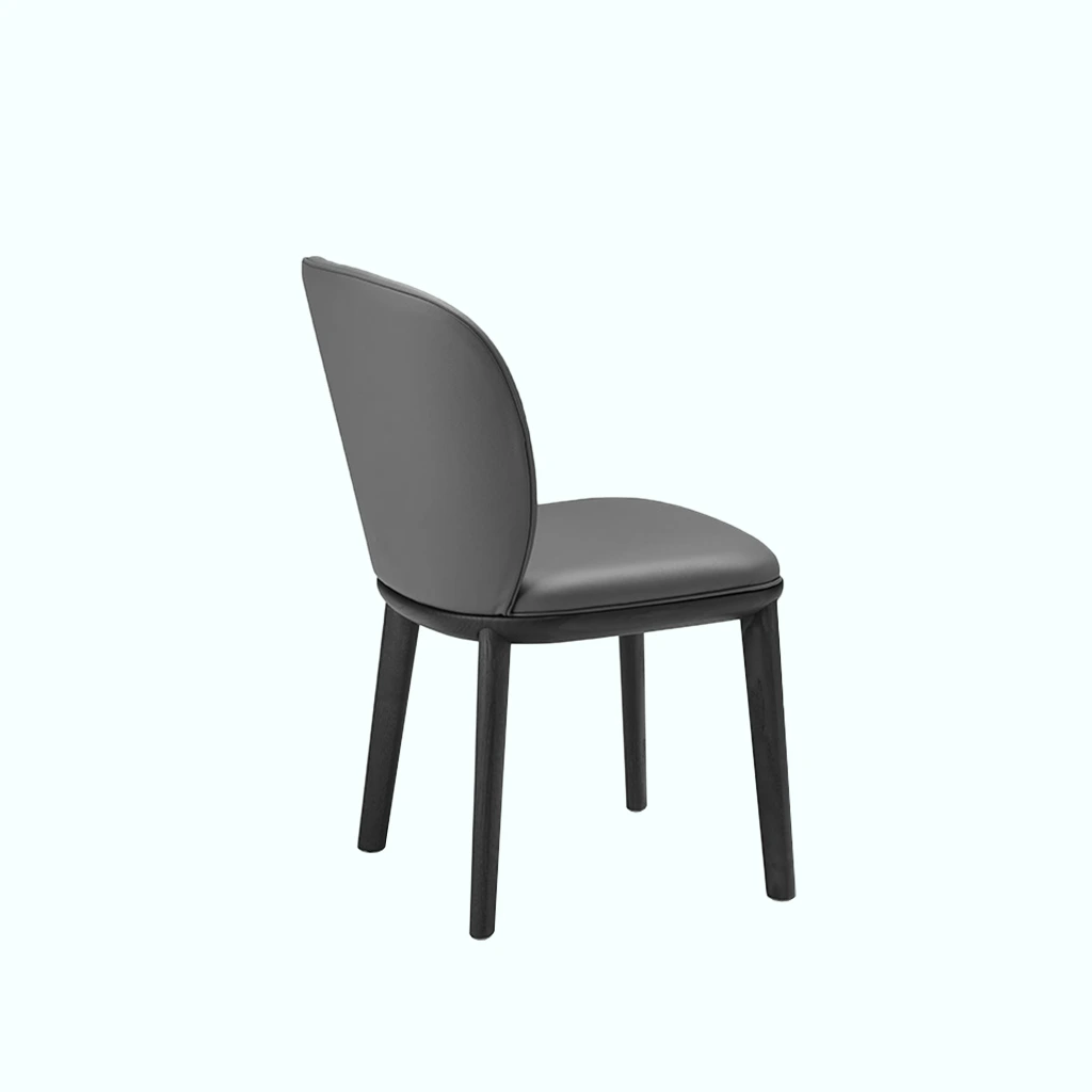 Dining%20Chair%20-%20Leather%20-%20Gray
