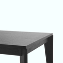 Dining Table - Oak Wood - Black.png