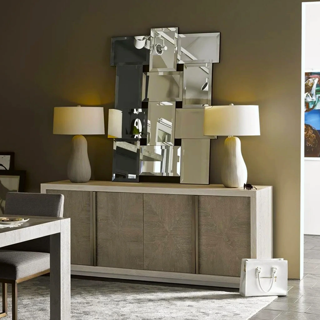 Dining Sideboard - Oak Veneer - Beige.png