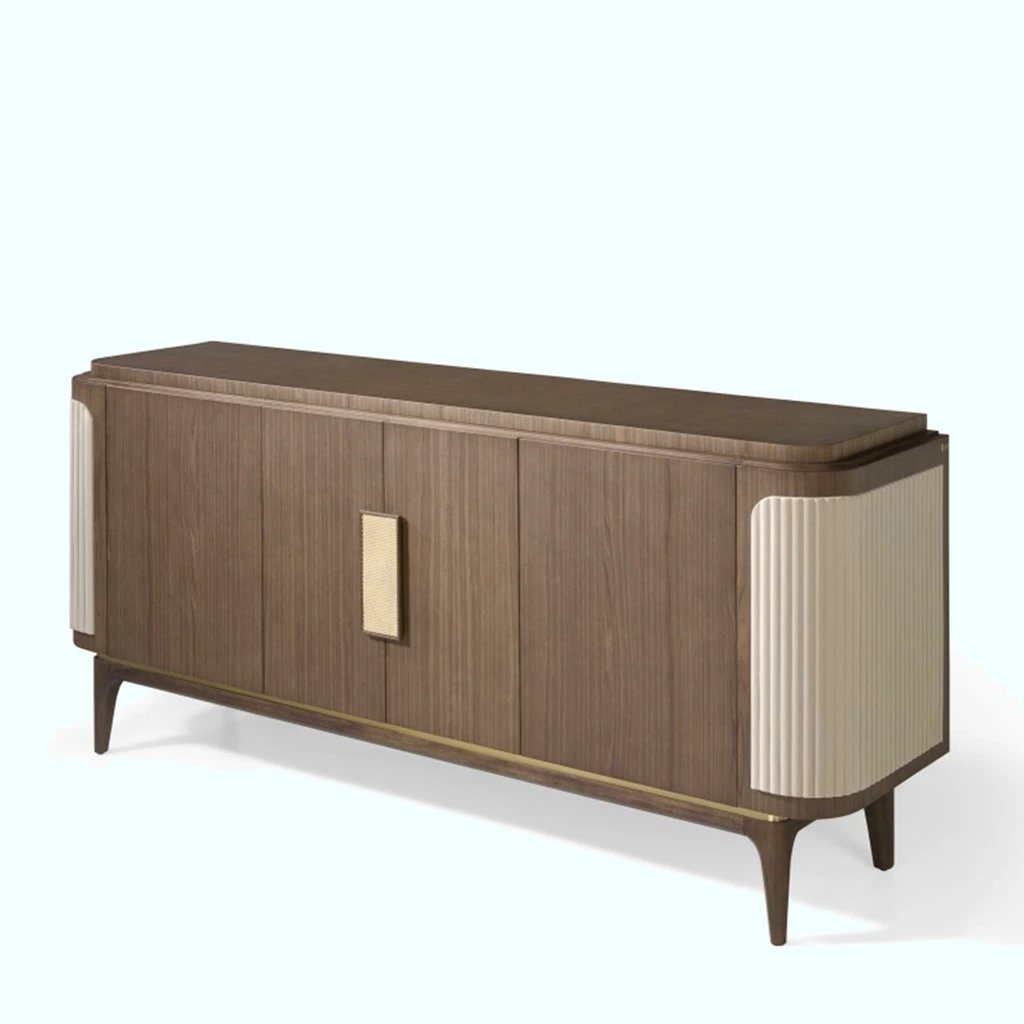 Dining Sideboard - Oak Veneer - Brown .png