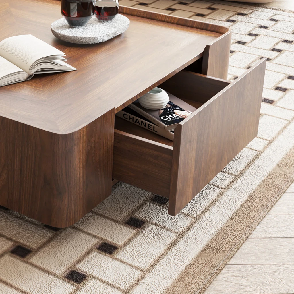 Wooden%20Coffee%20Table%20with%20Drawers%20-%20Natural%20Wood%20-%20Brown