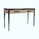 Dresser - Oak Wood - Black