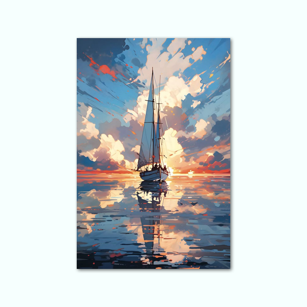 [P250001359403] Printed Canvas Artwork (20 x 30 cm)