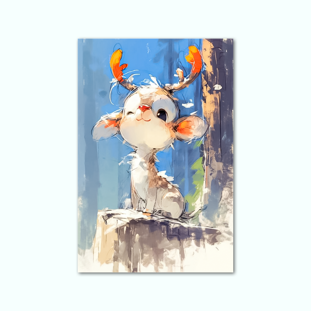 [P250001376803] Printed Canvas Artwork (20 x 30 cm)