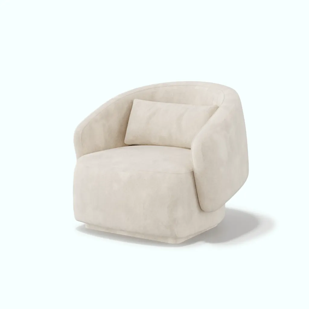 [P260001525901] Sola Armchair (Without ( Fixed ))