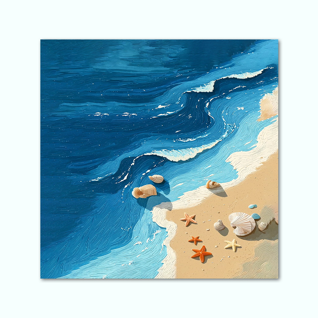 [P260001568604] تابلوه كانفاس مطبوع (30 × 30 سم)
