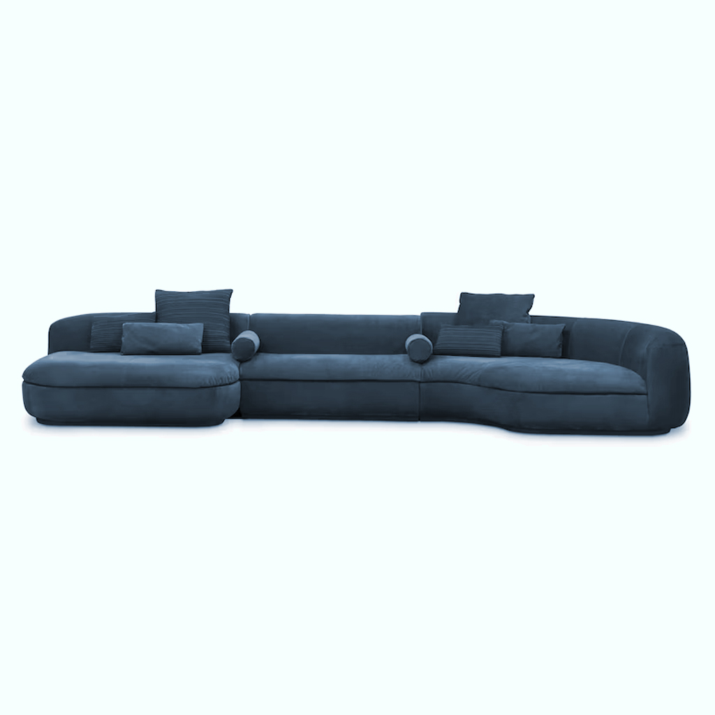 [P230000291407] Mellow L Shape Corner (Left, Blue)