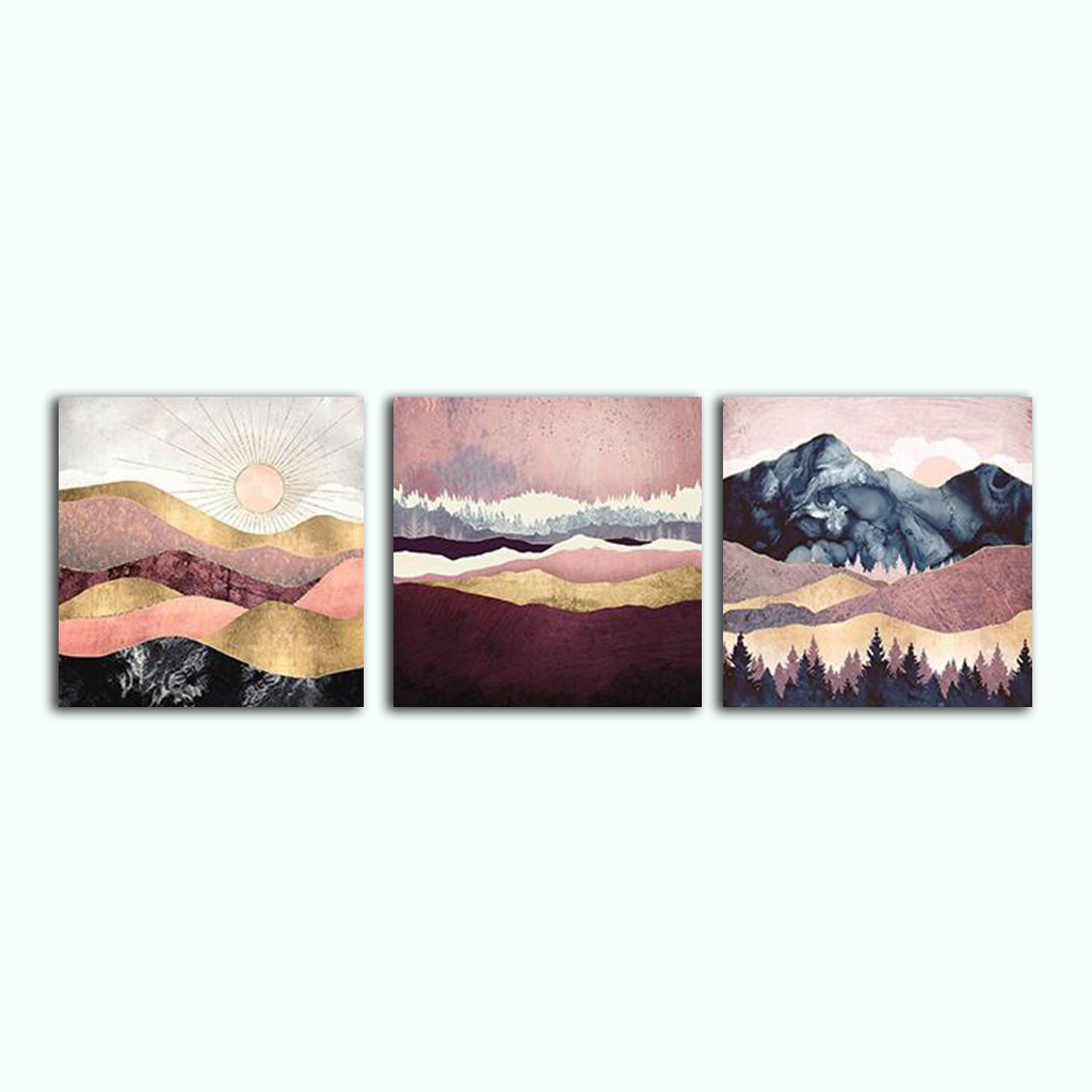[P230000342509] Printed Canvas Artwork (90 x 30 cm)