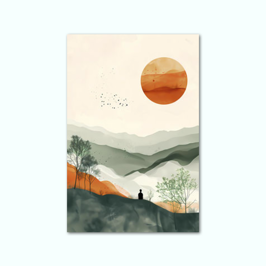 [P230000358809] تابلوه كانفاس مطبوع (20 × 30 سم)