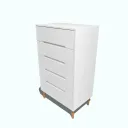 Rikaz 5-Drawers Chest