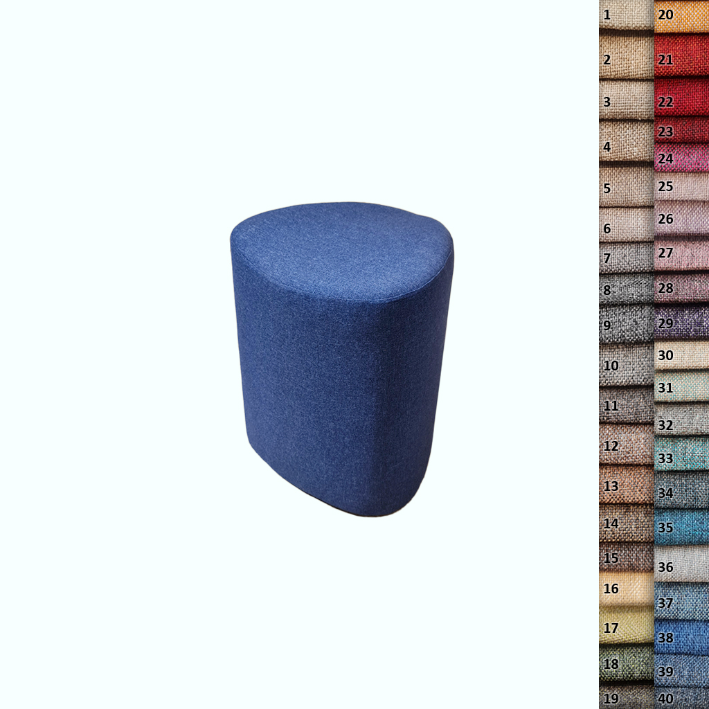 [P230000144902] TRIO Raw Pouf - D.B