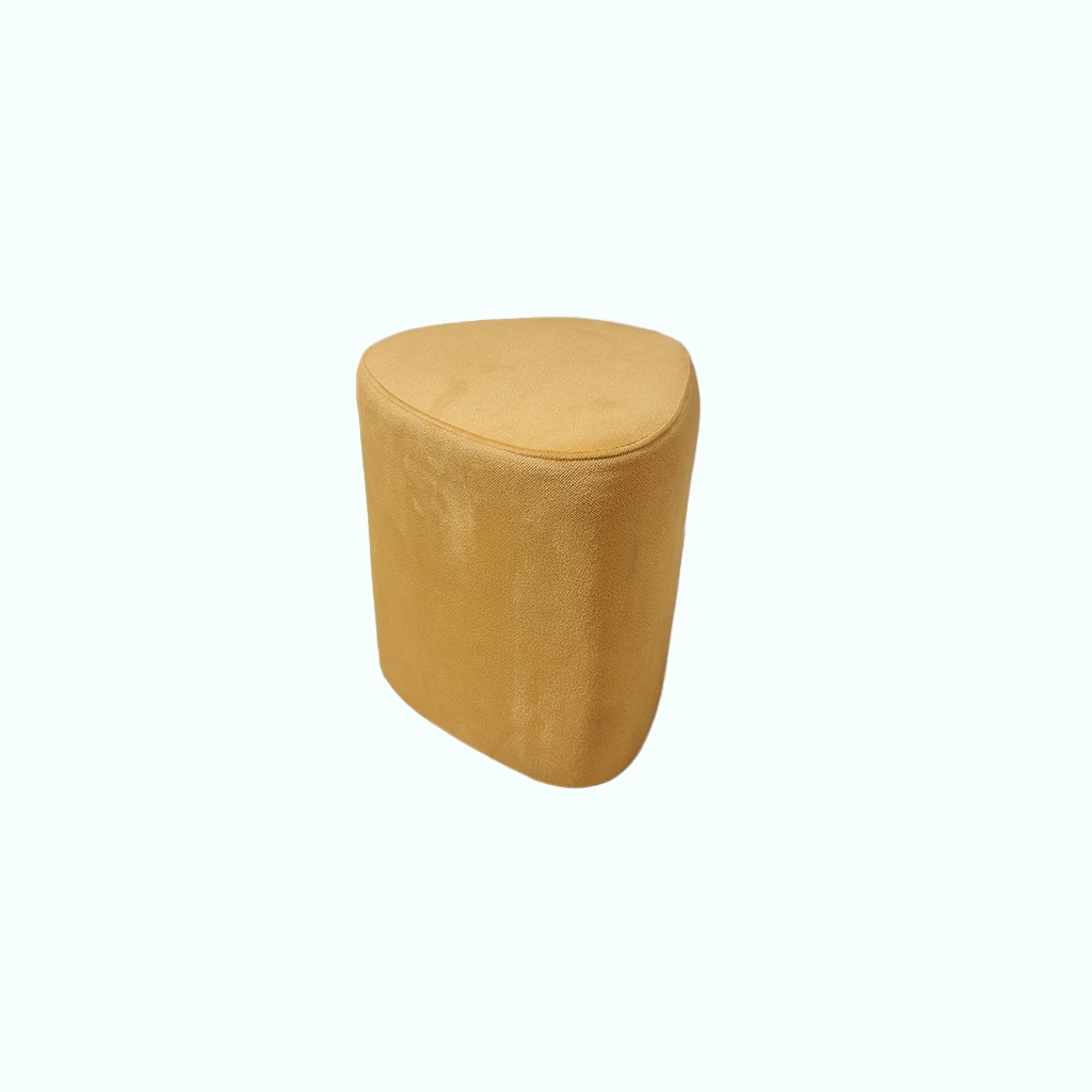 TRIO Plush Pouf - YLW