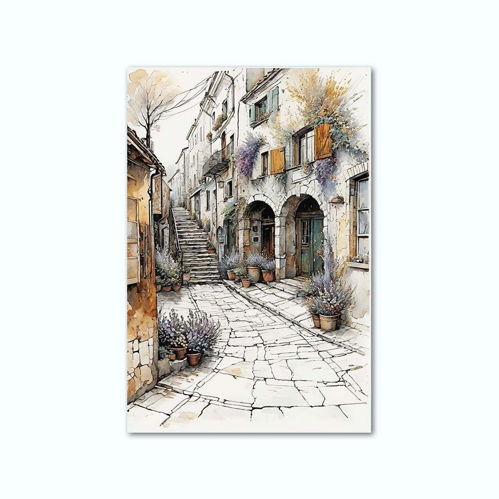 [P230000402909] Printed Canvas Artwork (20 x 30 cm)