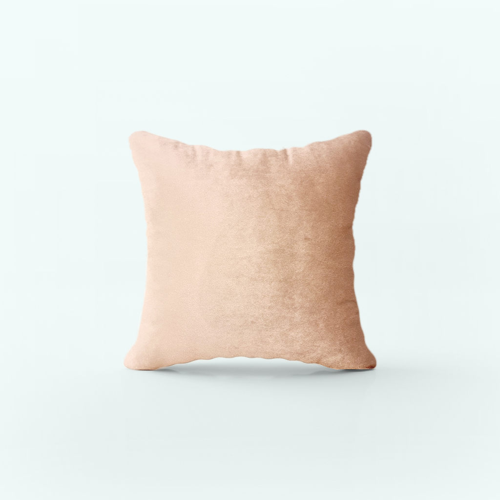 [P230000670111] Cushion - Velvet - Light Clay