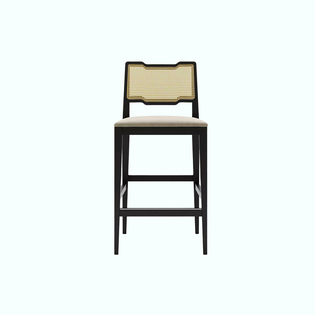 [P230000686212] Eve Stool Chair (Black)
