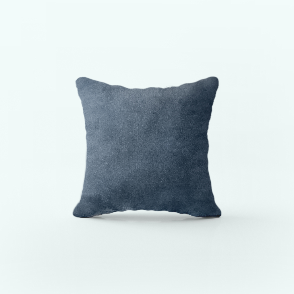 [P240000703002] Cushion - Velvet - Blue