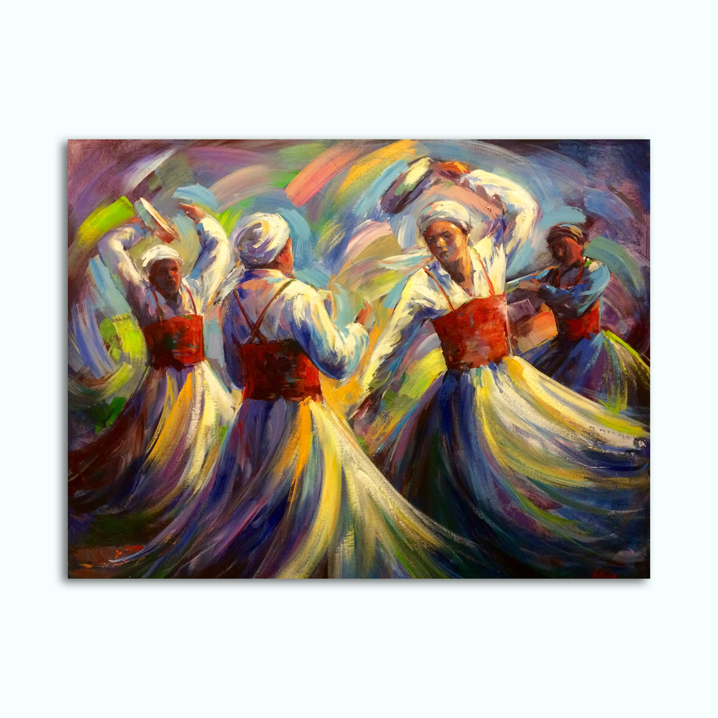[P240000727302] Printed Canvas Artwork ( Islamic ) (20 x 30 cm)