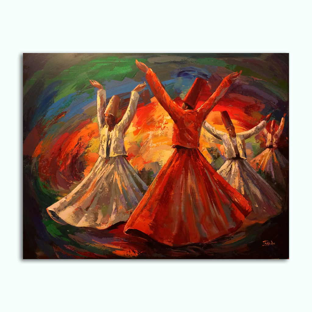 [P240000729902] Printed Canvas Artwork ( Islamic ) (20 x 30 cm)