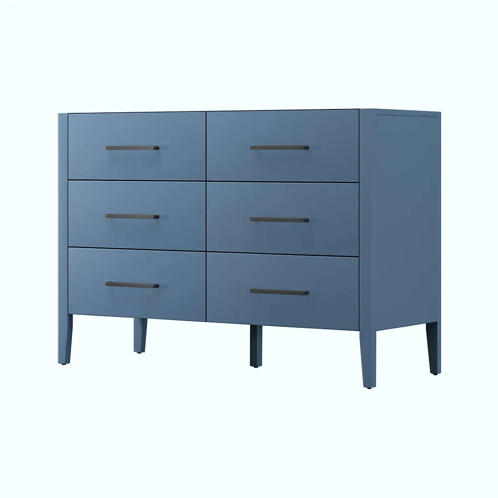 [P240000849505] Luca Chest Of Drawer (Blue, Basic)