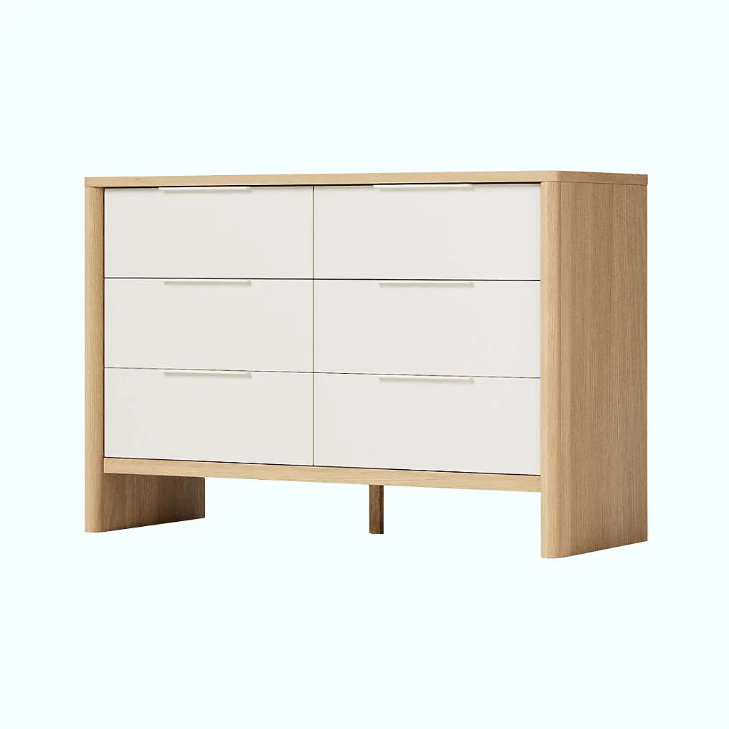 Lora Wide 6-Drawer Chest