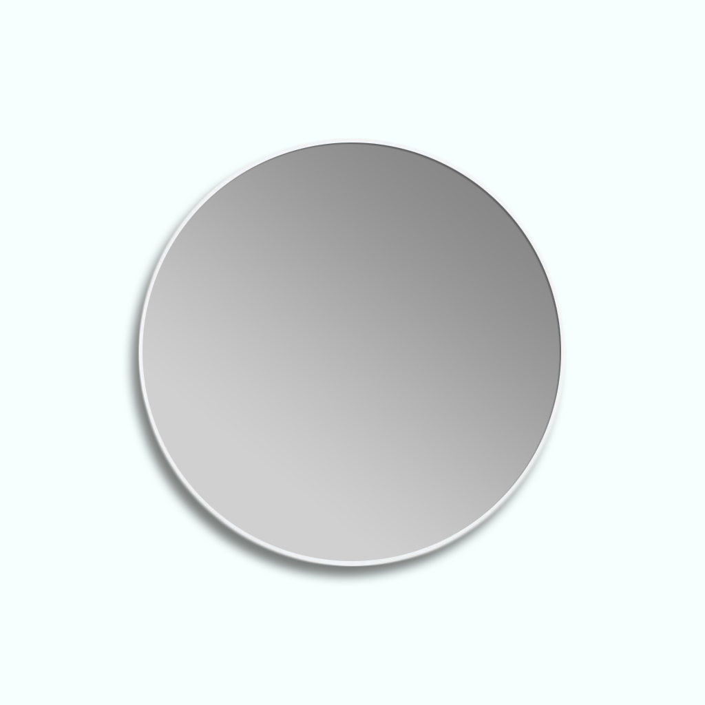 Circled Mirror - Beech Wood