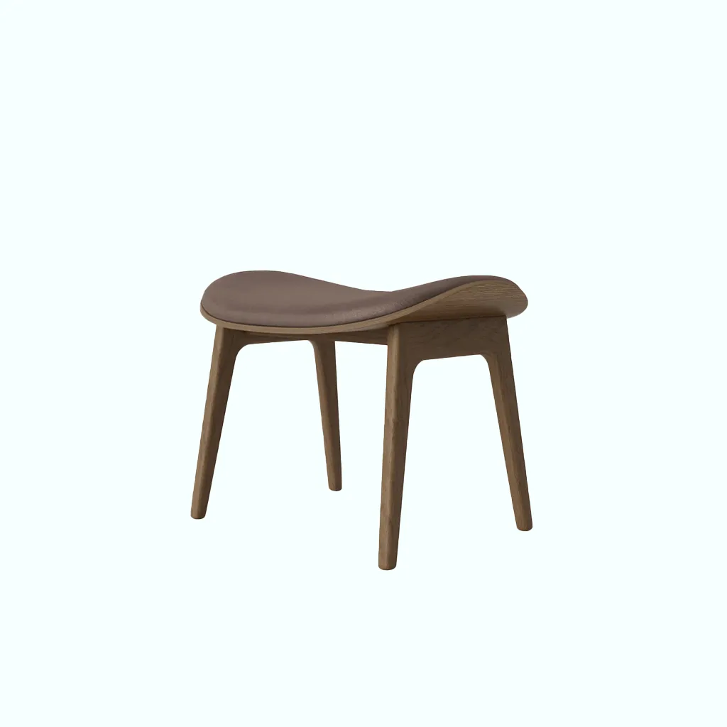 SADDLE Plush Pouf