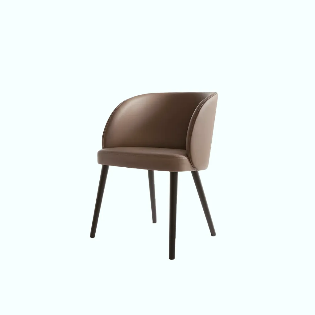 [P240000869105] IXIA Dining Chair (Brown)
