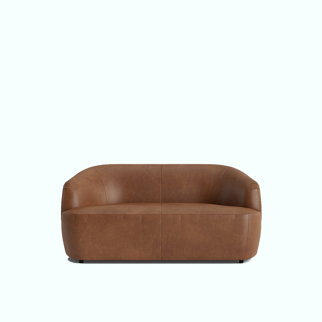 Sleek Sofa ( Leather )