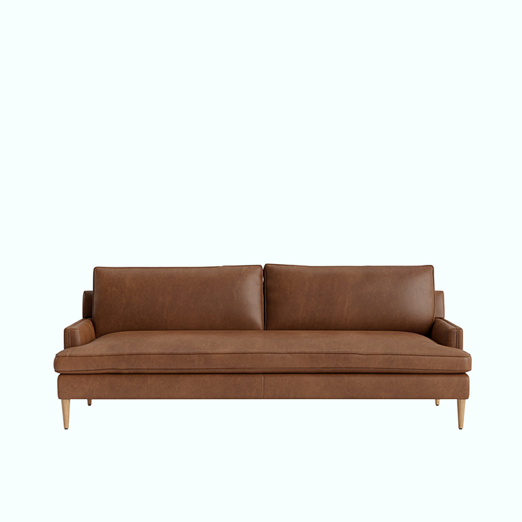 [P240000936406] Flynn Sofa ( Leather ) (1.8 m)