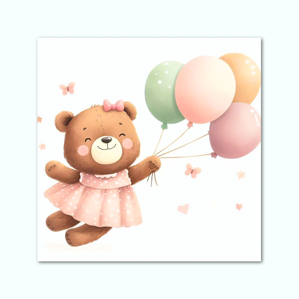 [P250001113301] Printed Canvas Artwork (30 x 30 cm)