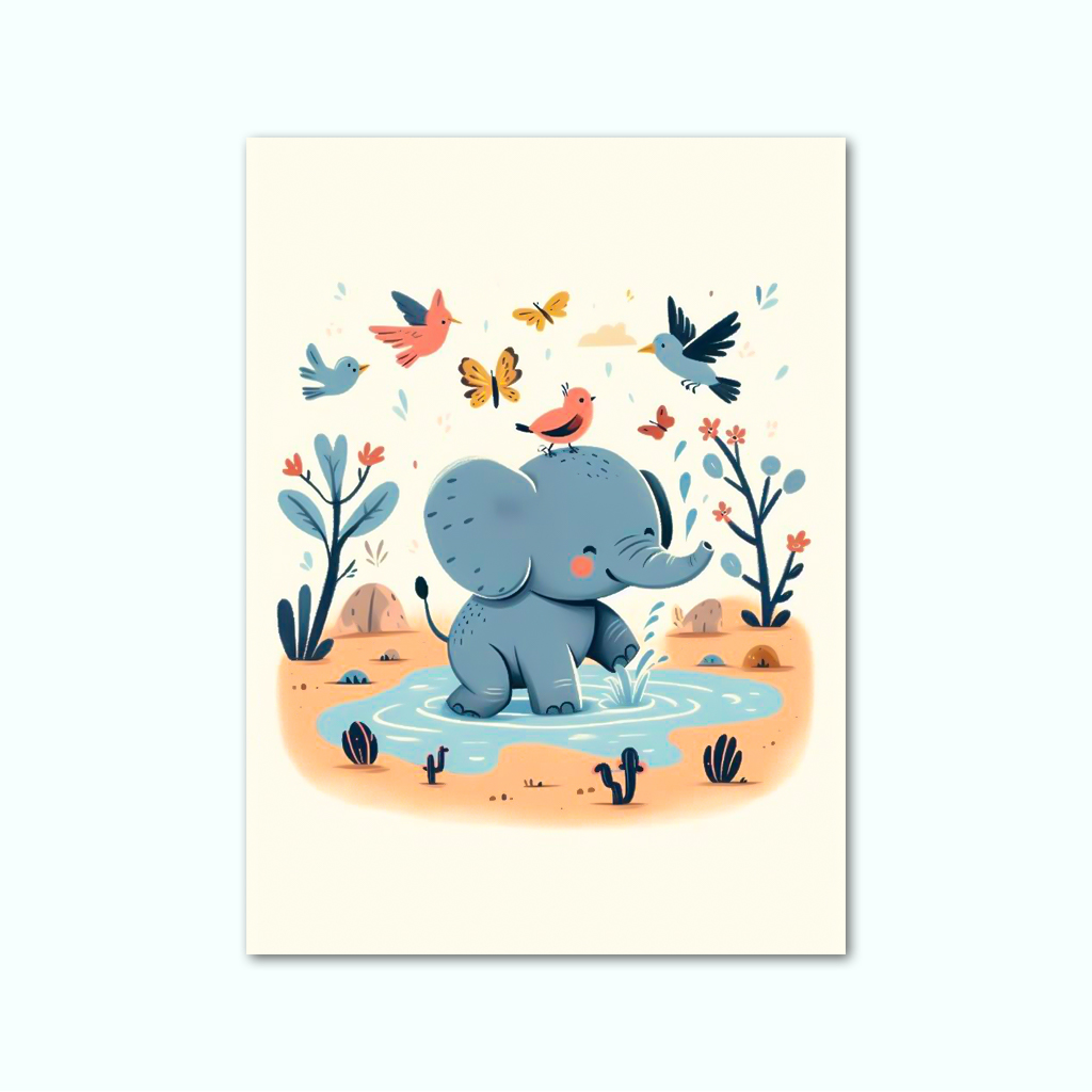 [P250001114201] Printed Canvas Artwork (20 x 30 cm)