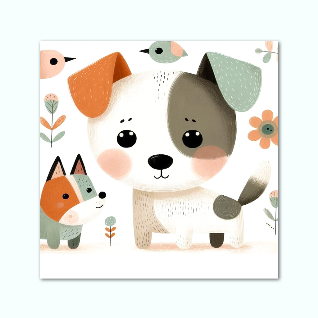 [P250001122001] Printed Canvas Artwork (30 x 30 cm)