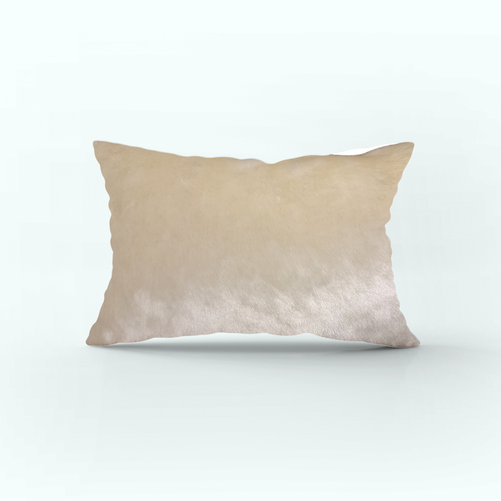 [P230000241706] Rectangular Cushion - Furs - Beige