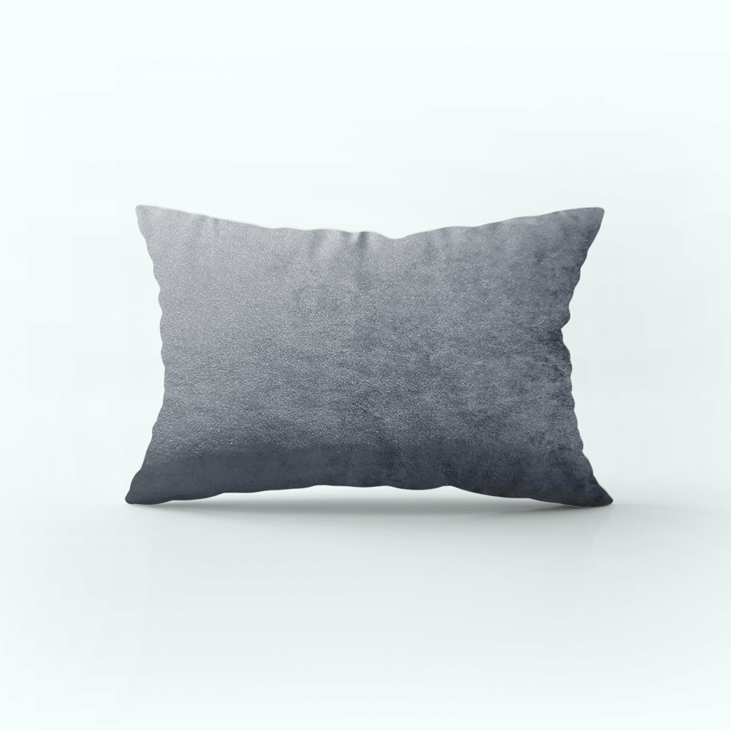 [P230000242106] Rectangular Cushion - Velvet - Gray