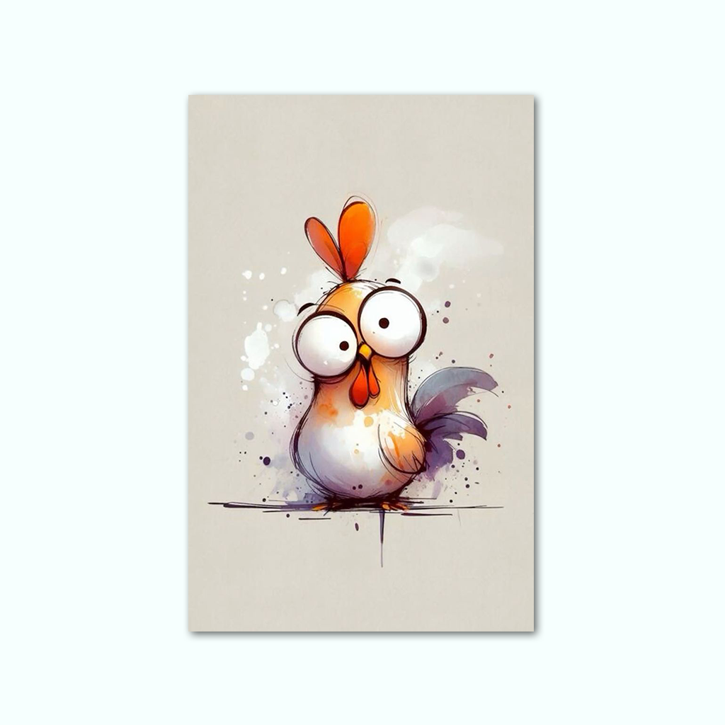 [P250001219001] Printed Canvas Artwork (20 x 30 cm)