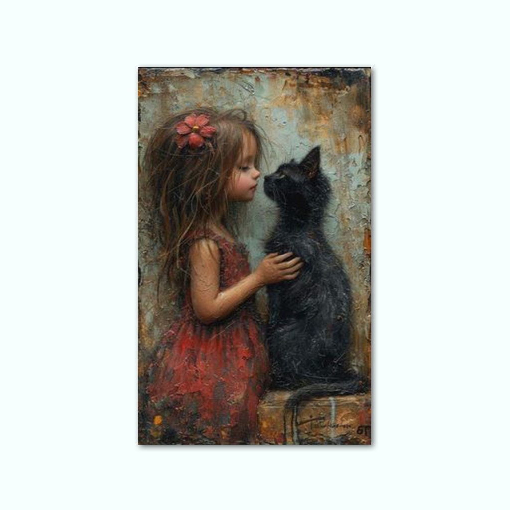 [P250001234601] Printed Canvas Artwork (20 x 30 cm)