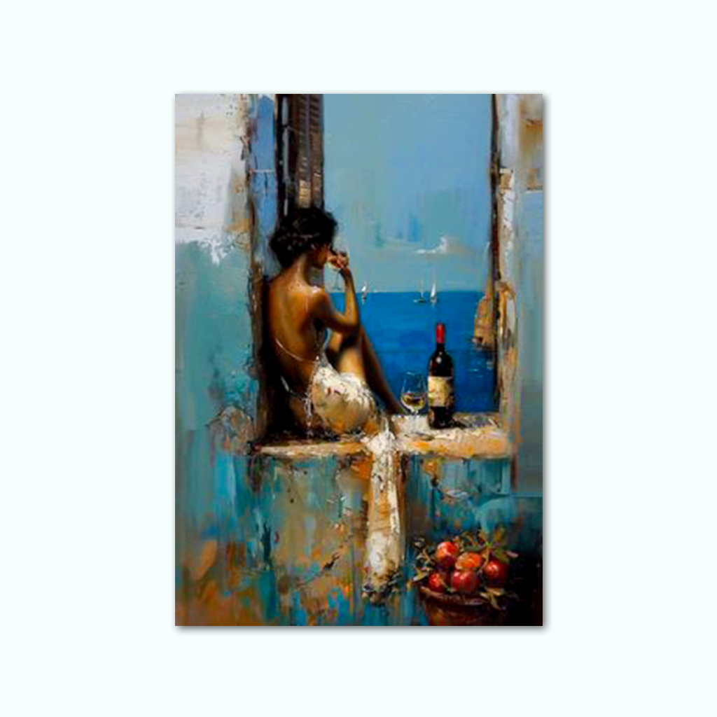 [P250001242401] Printed Canvas Artwork (20 x 30 cm)