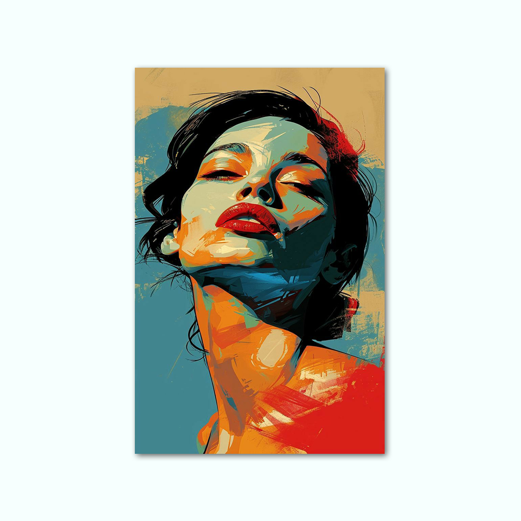 [P250001250201] Printed Canvas Artwork (20 x 30 cm)