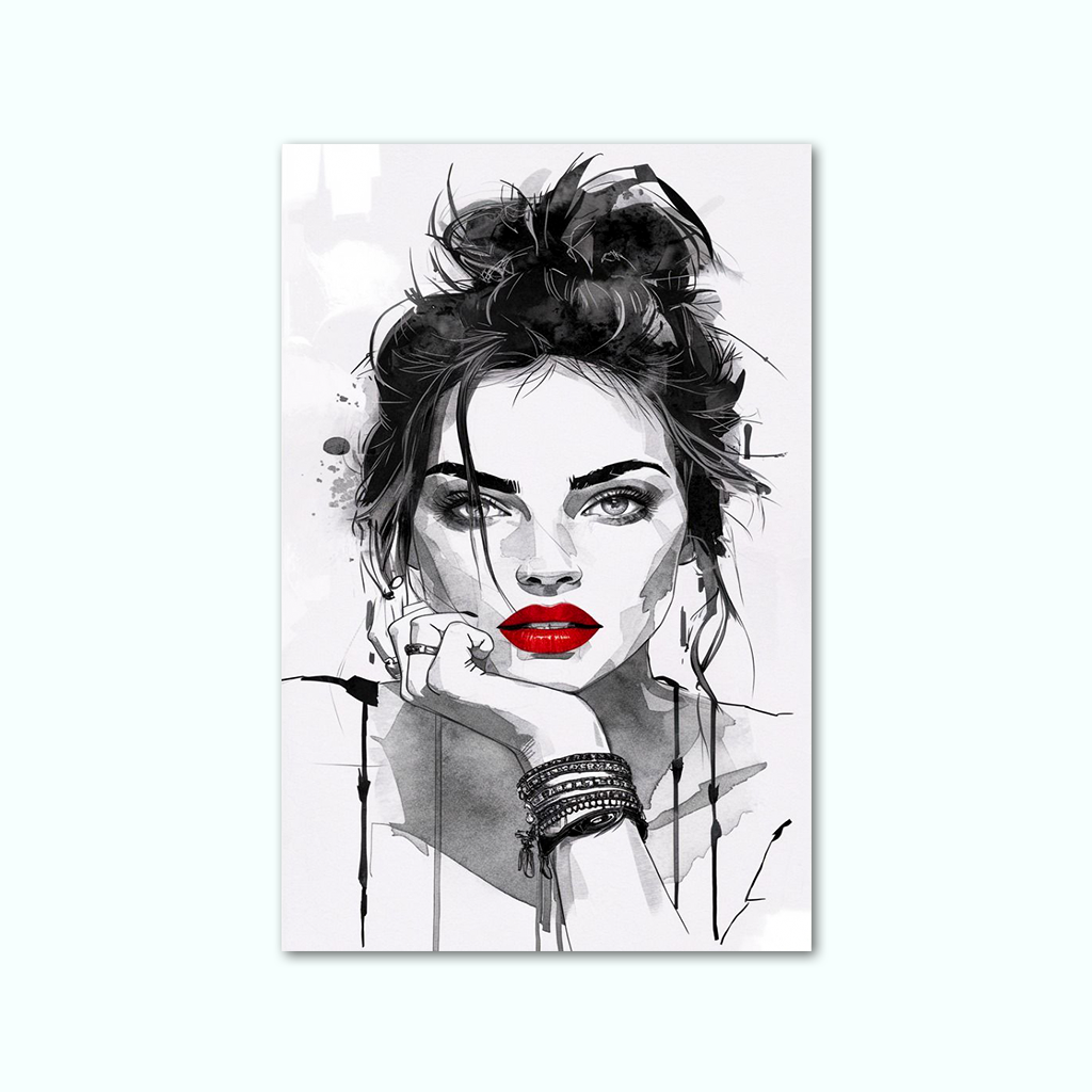 [P250001256701] Printed Canvas Artwork (20 x 30 cm)
