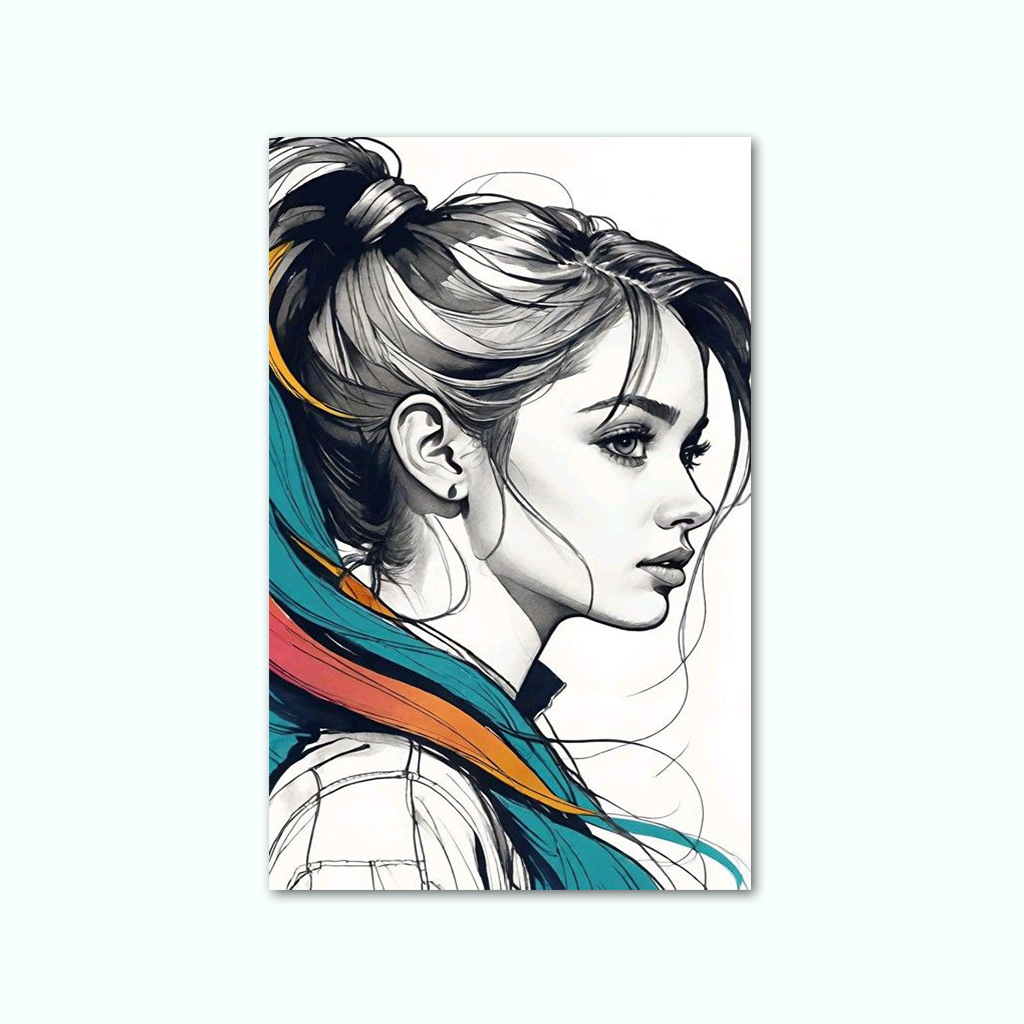 [P250001259301] تابلوه كانفاس مطبوع (20 × 30 سم)