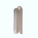 Standing Mirror - Stainless Steel Frame - Gold