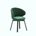 Dining Chair - Velvet - Green