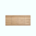 Dining Sideboard - Melamine Wood - Beige