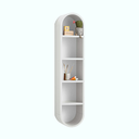 Wall Shelf - Natural Wood - White