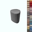 Triangle Pouf - Linen - Gray